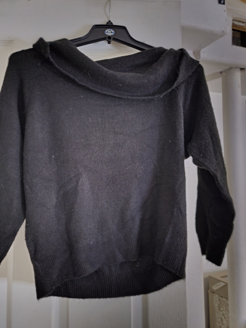 H&M Black Cowl Neck Women's Sweater